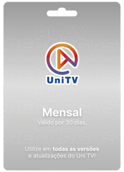 gift card - Uni TV - Mensal
